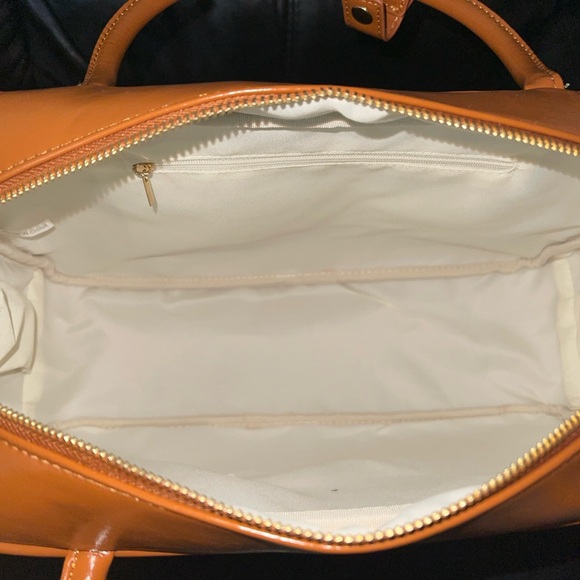 🆕 Top Handle Faux Luxury Leather Square Bag - Picture 15 of 15